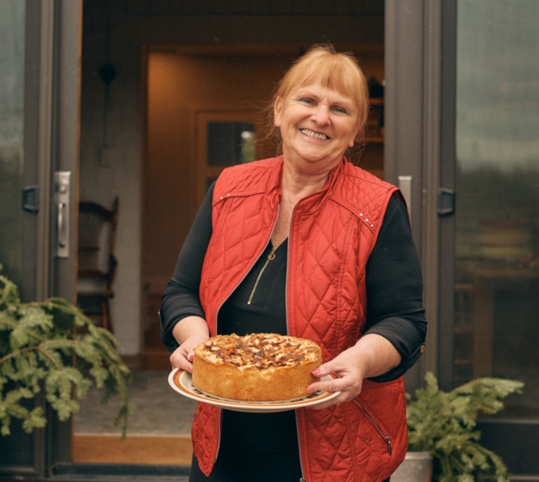 Le gâteau aux pommes