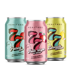 Sparkling<br>beverages